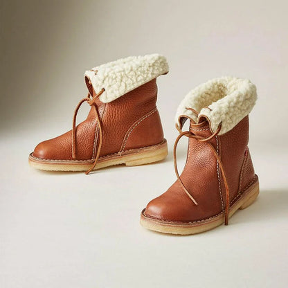 Bequeme Damen Winterstiefel Gemütlich Warm - IdealeKleiden
