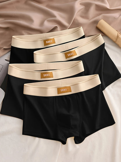 Comfortable Men's Stretch Boxer Briefs