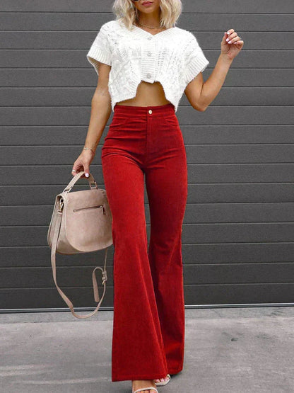 Women's Trousers Bootcut Comfortable High-Quality
