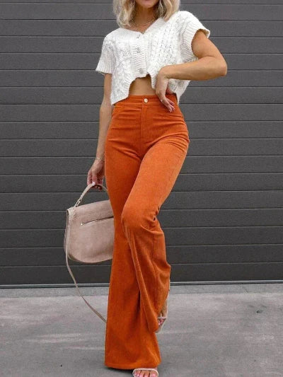 Women's Trousers Bootcut Comfortable High-Quality