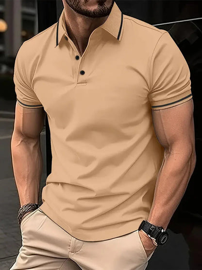 Fashionable Short Sleeve Polo Shirt for Men