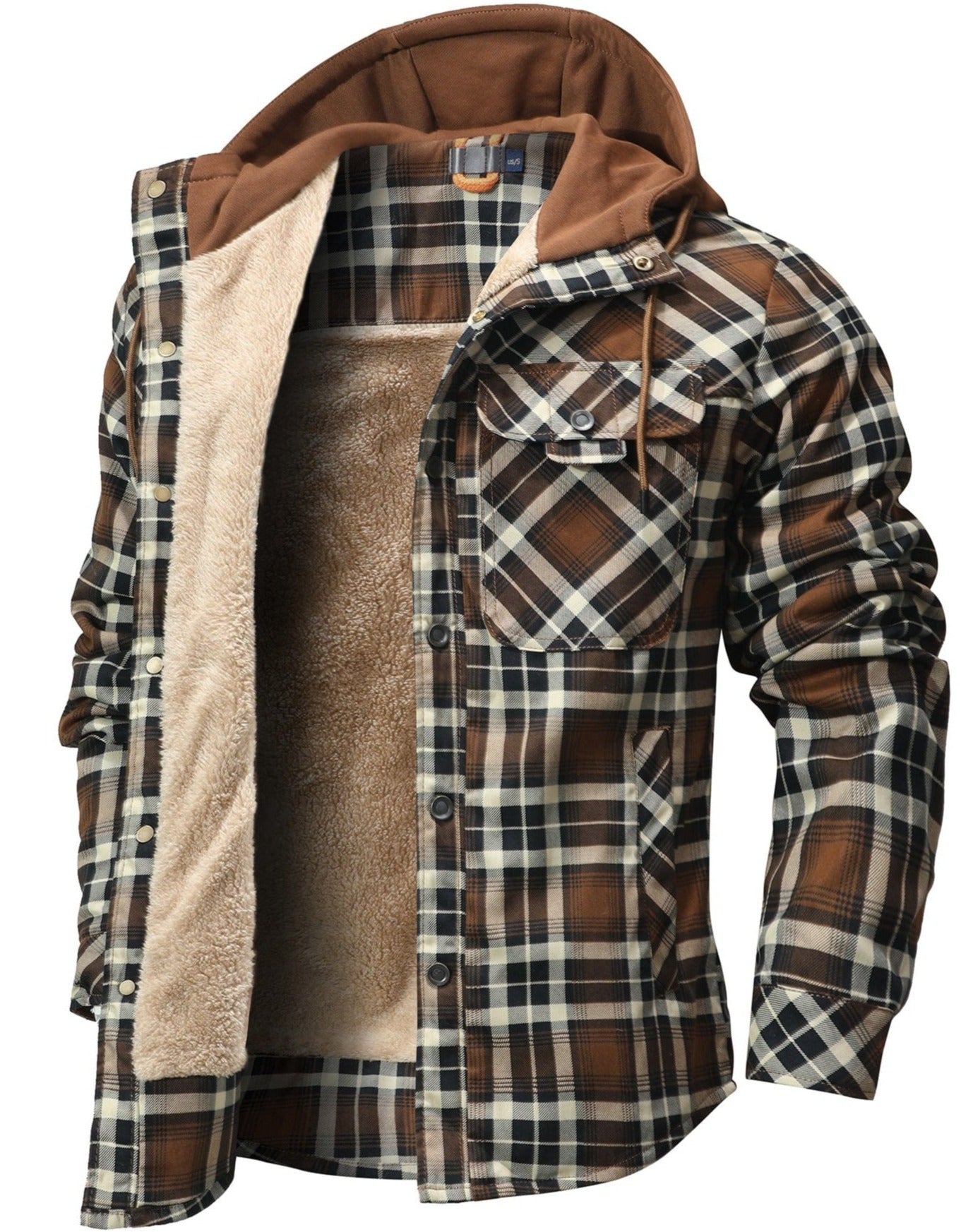 Robust outdoor jacket Woodland design