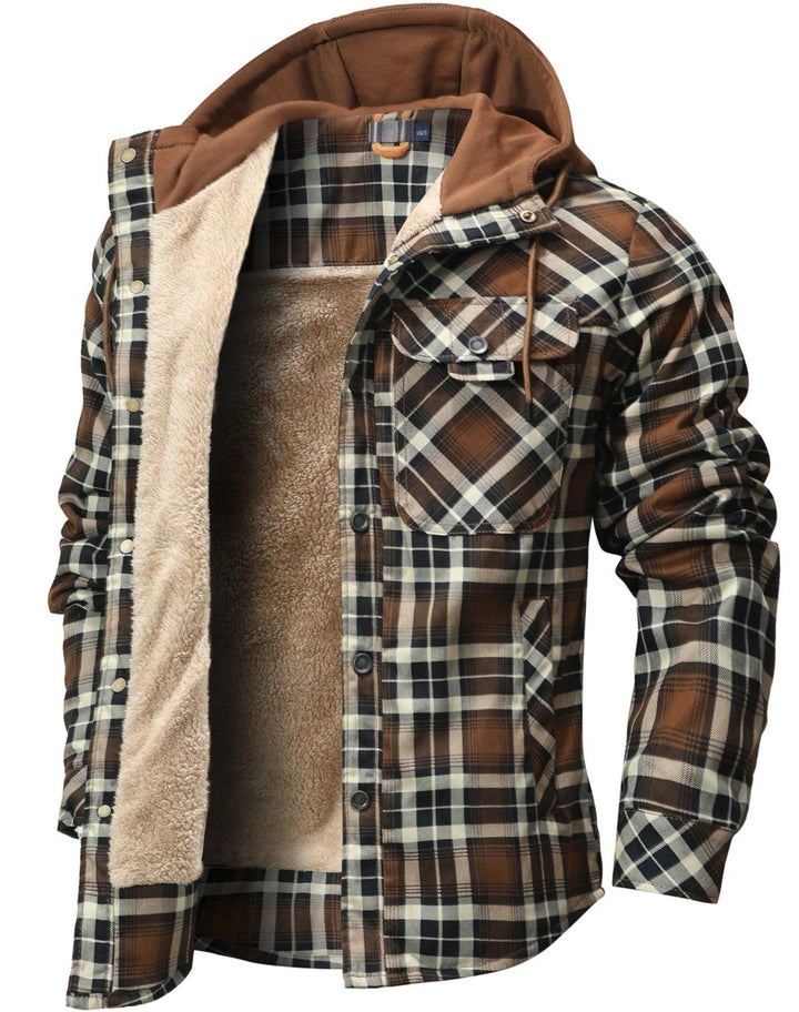 Robust outdoor jacket Woodland design