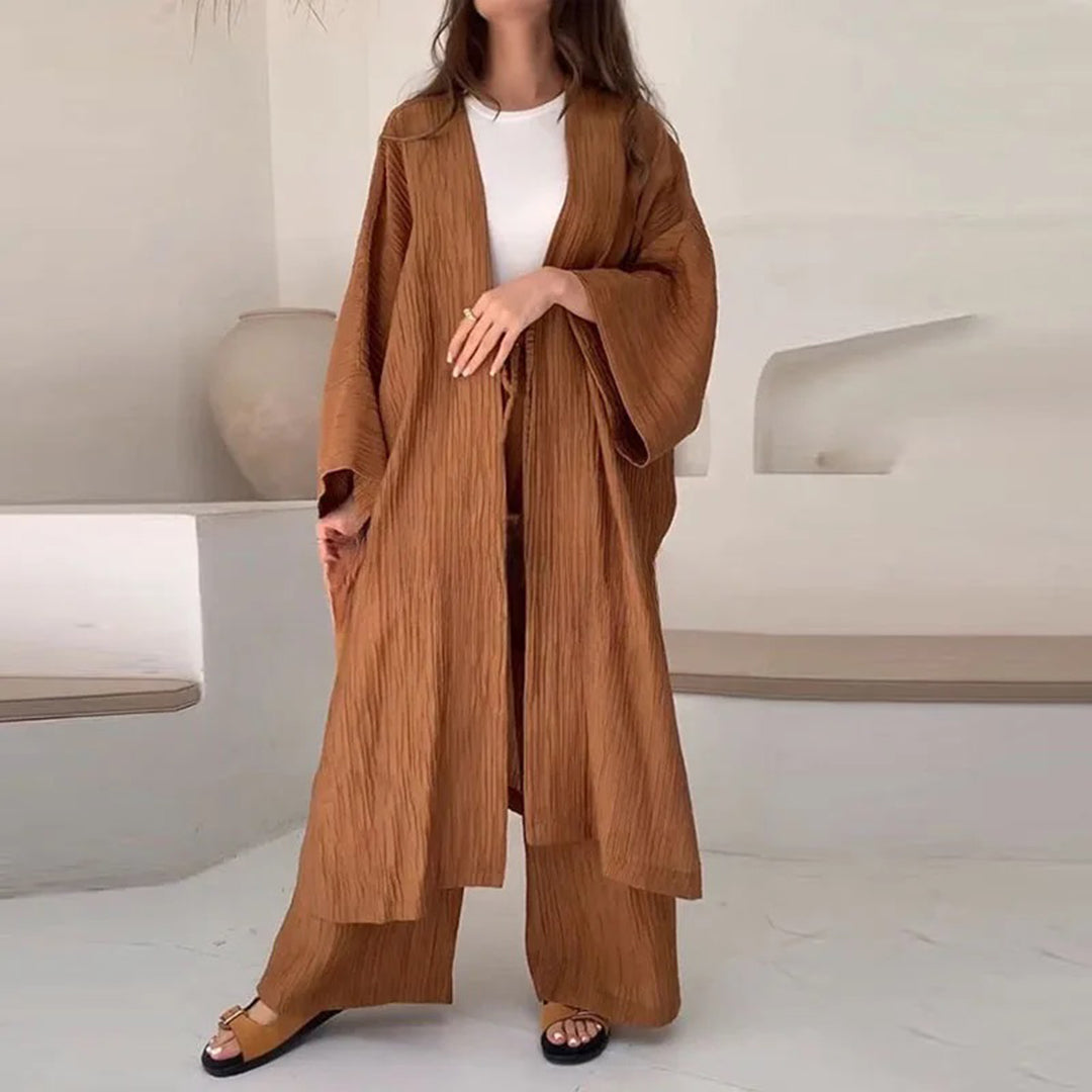 Eleganter 2-teiliger Cardigan Luxus Design - IdealeKleiden