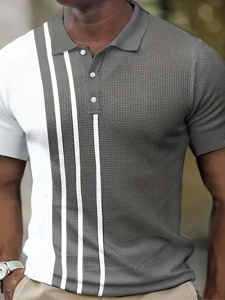 Fashionable Polo T-Shirt Men Short Sleeve