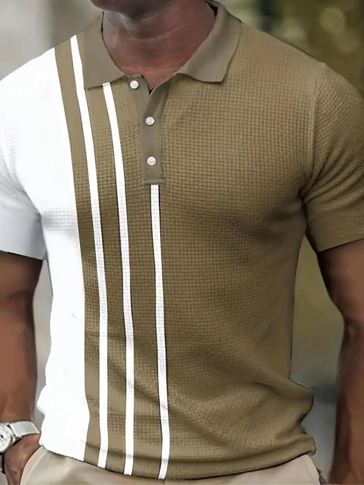 Fashionable Polo T-Shirt Men Short Sleeve
