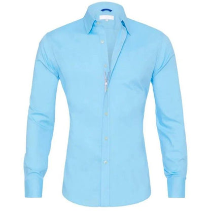 Men's Elegant Long-Sleeve Shirt