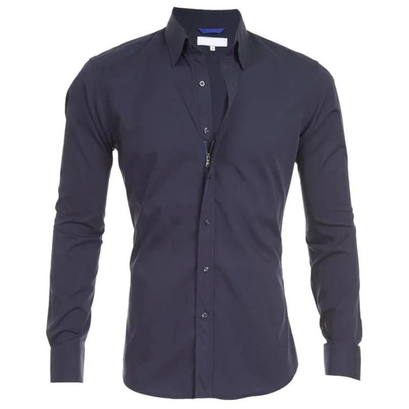 Men's Elegant Long-Sleeve Shirt