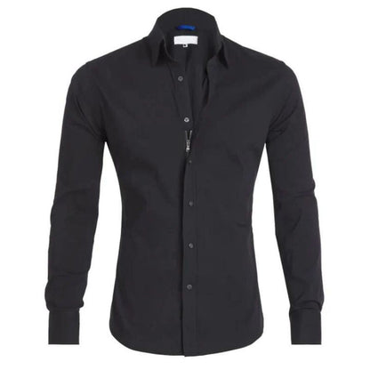 Men's Elegant Long-Sleeve Shirt