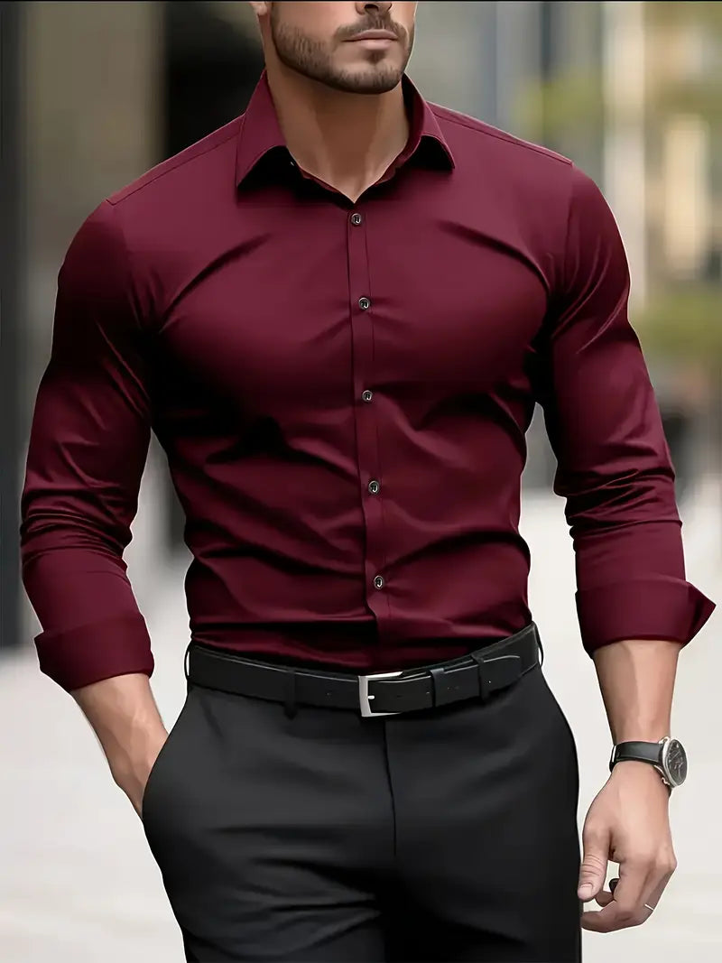 Men's Non-Iron Shirt Slim Fit Modern