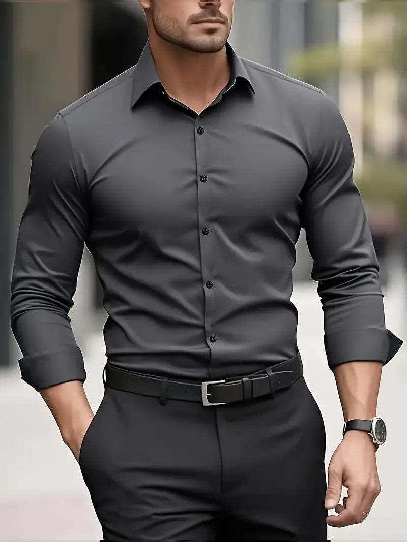 Men's Non-Iron Shirt Slim Fit Modern