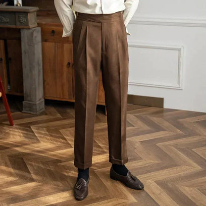 Comfortable Men's Trousers With Adjustable Waist