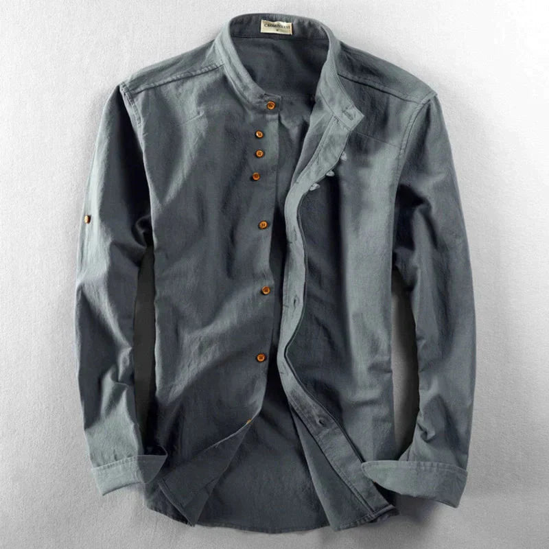 Men's Shirt Japanese Classic Long Sleeve