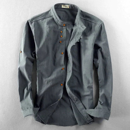 Men's Shirt Japanese Classic Long Sleeve