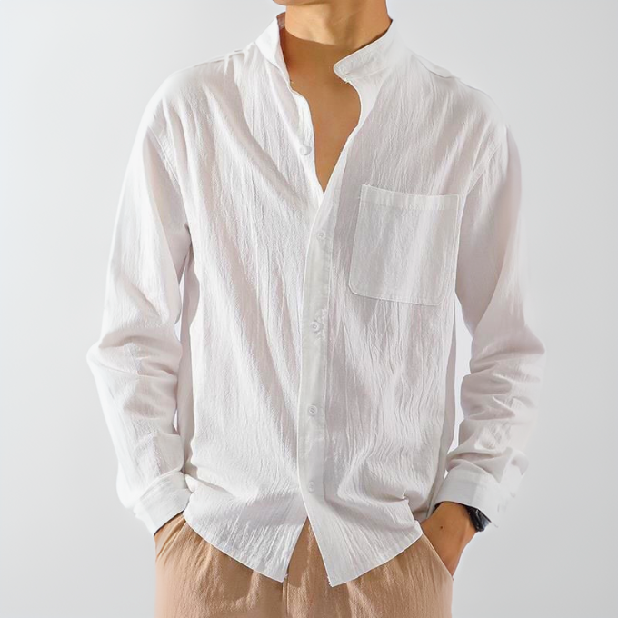 Men's Comfortable Long-Sleeve Shirt Lightweight