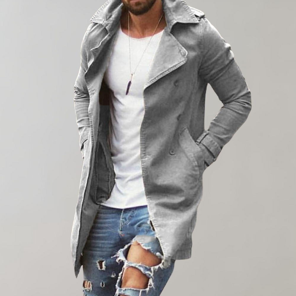 Men's Classic Mid-length Coat