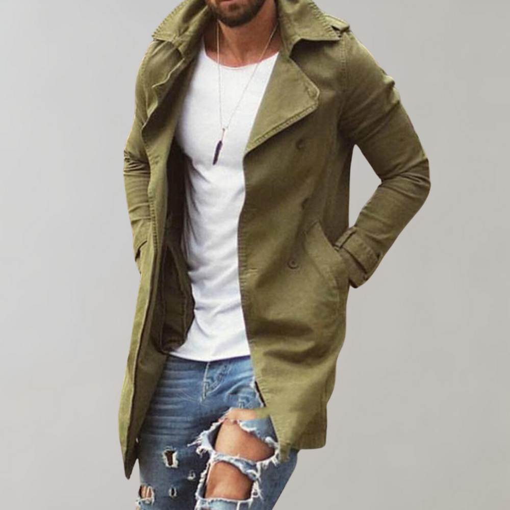 Men's Classic Mid-length Coat