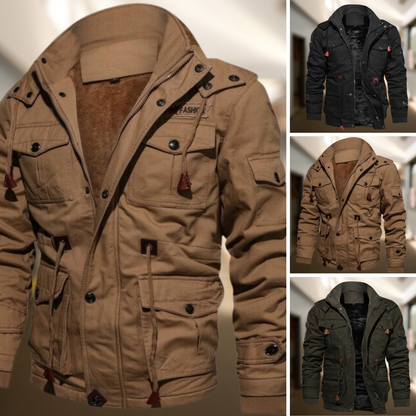 Men's Warm Lined Winter Jacket