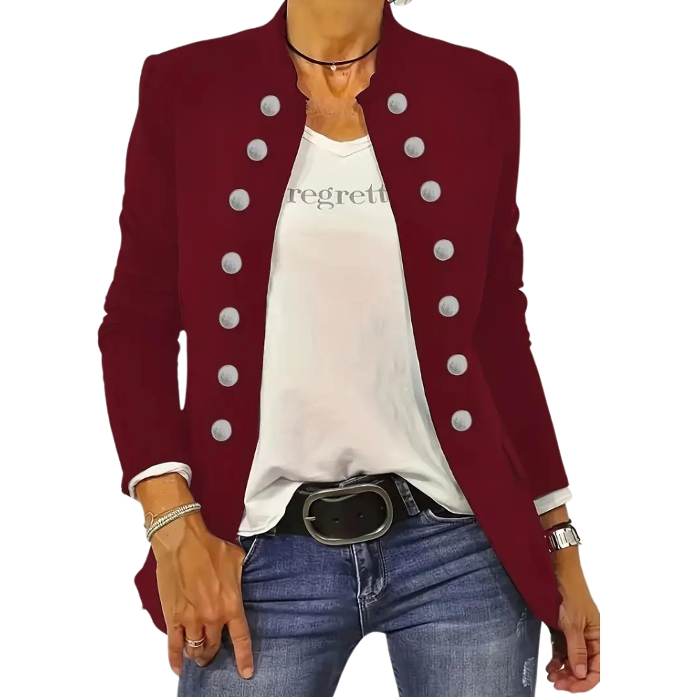 Elegant Women's Blazer Black Versatile