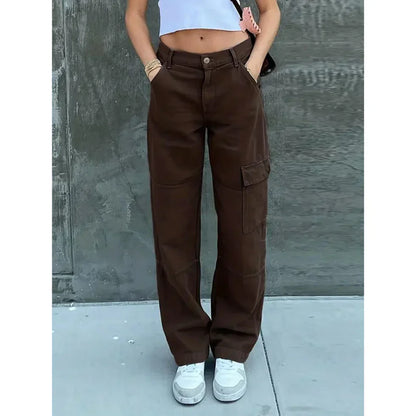Comfortable Women's Cargo Pants Casual Style