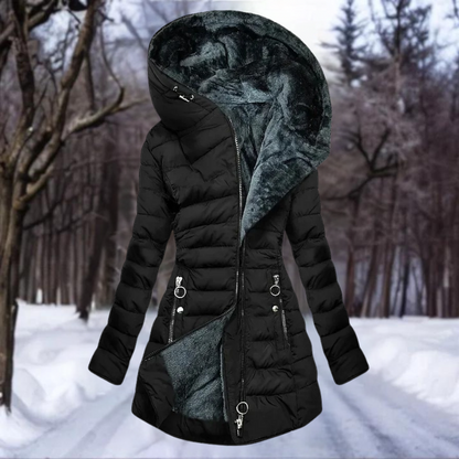 Elegant Women's Plush Soft Jacket