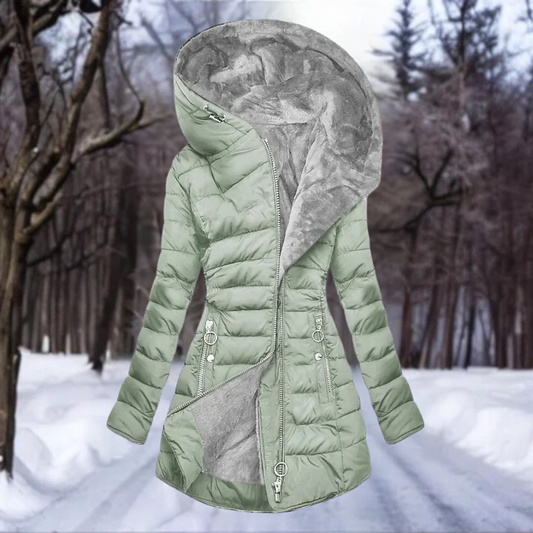 Elegante Damenjacke Plüsch Weich - IdealeKleiden
