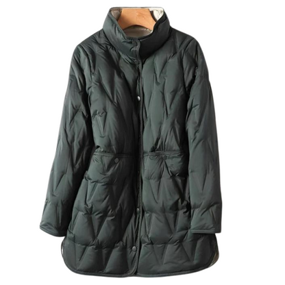 Winter Down Jacket Lightweight Mid-length Warm