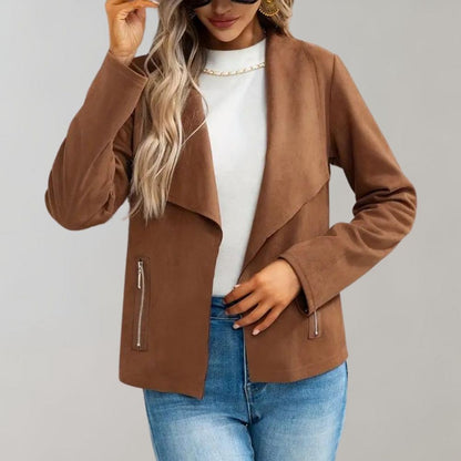 Ownerless Suede Jacket Autumn Chic Women