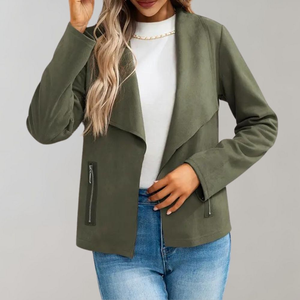 Ownerless Suede Jacket Autumn Chic Women