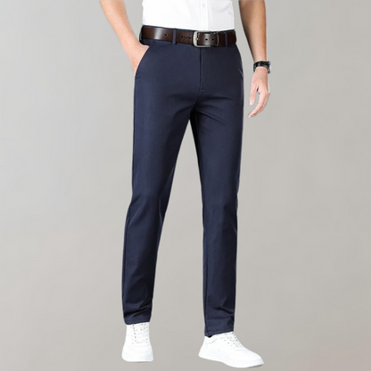 Fashionable Men's Chinos Slim Fit Cotton Elegant