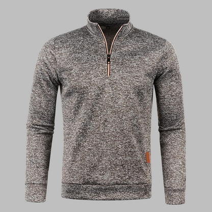 Men's Lightweight Summer Zipper Pullover