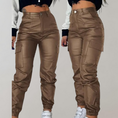 Women's Cargo Trousers High Quality With Many Pockets
