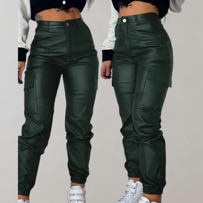 Women's Cargo Trousers High Quality With Many Pockets