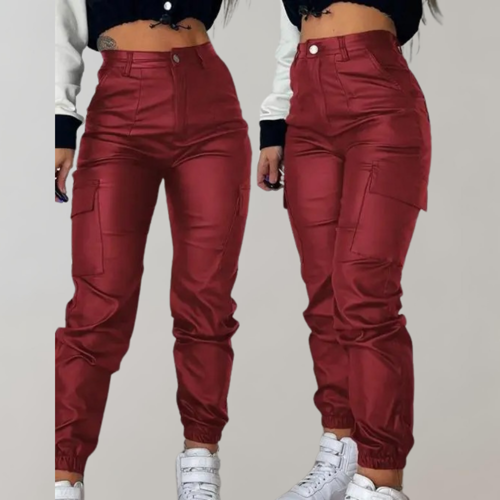 Women's Cargo Trousers High Quality With Many Pockets