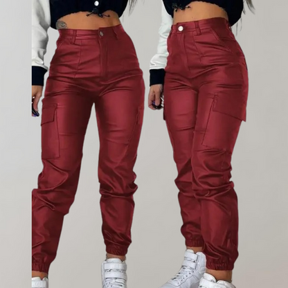 Women's Cargo Trousers High Quality With Many Pockets