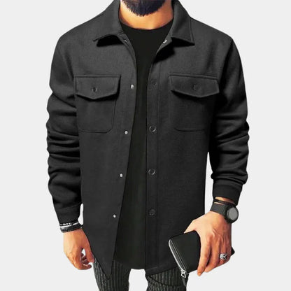 Men's Shirt Jacket Classic Modern