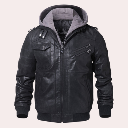 Men's Modern Parka Jacket with Hood
