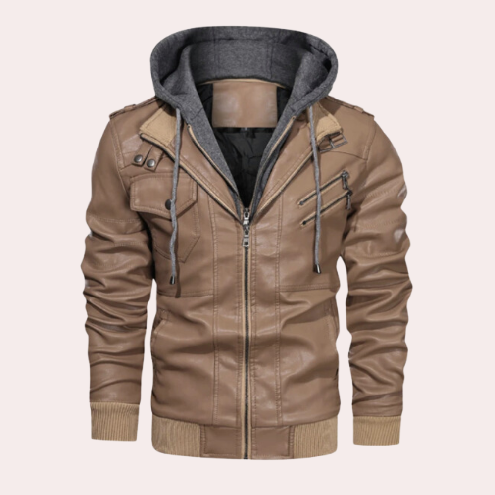 Men's Modern Parka Jacket with Hood