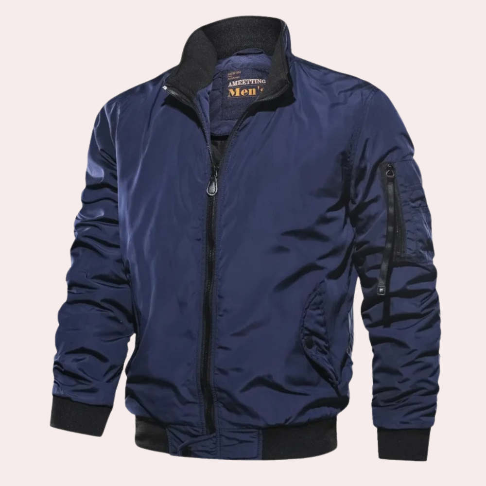 Men's Stylish Windproof Bomber Jacket