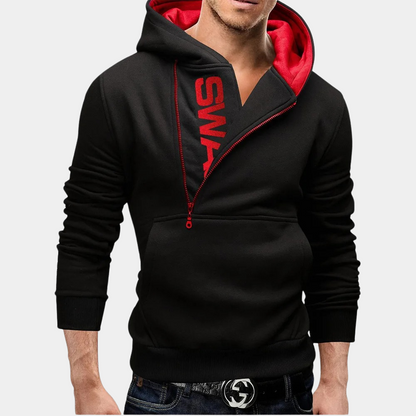 Stylish Men's Hoodie Zipper Trendy Design