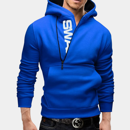 Stylish Men's Hoodie Zipper Trendy Design