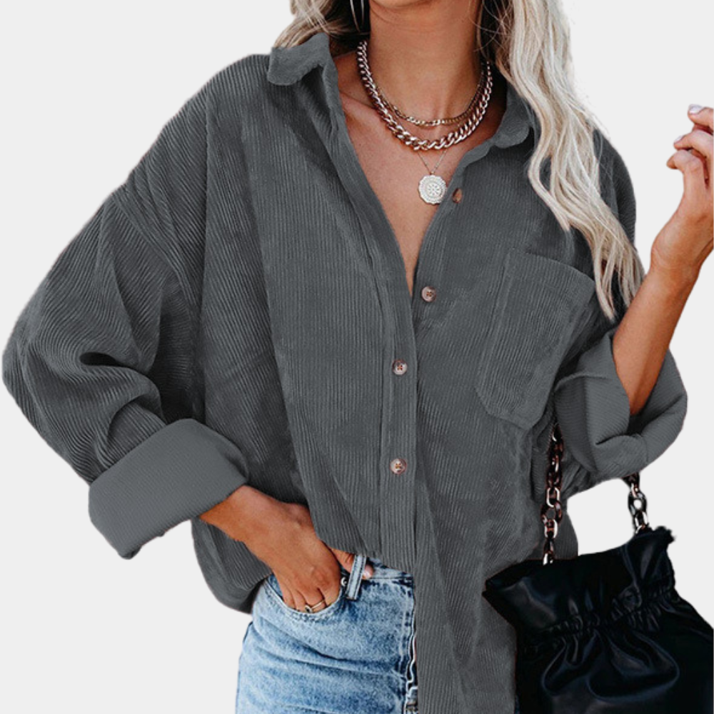 Autumn Women's Corduroy Jacket Trendy