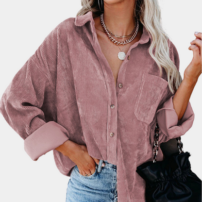 Autumn Women's Corduroy Jacket Trendy