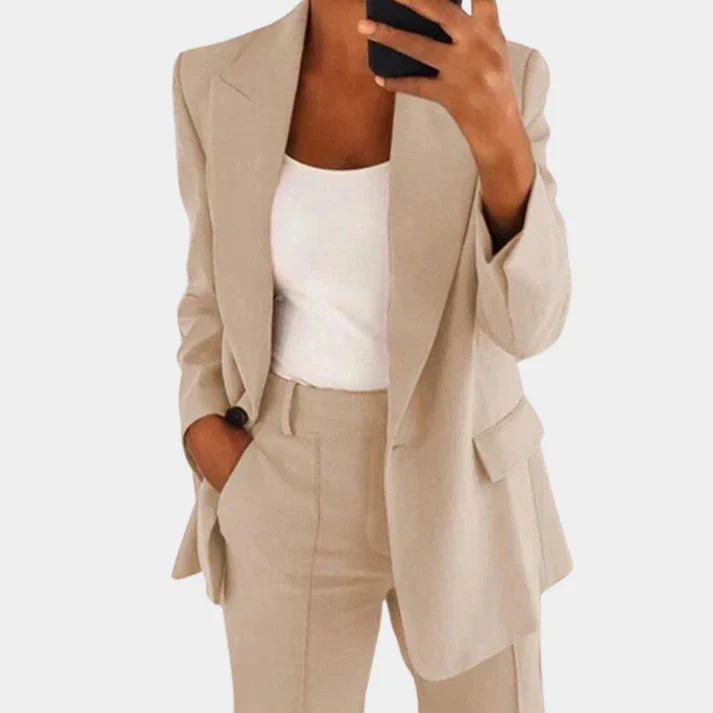 Elegant Women's Blazer Set