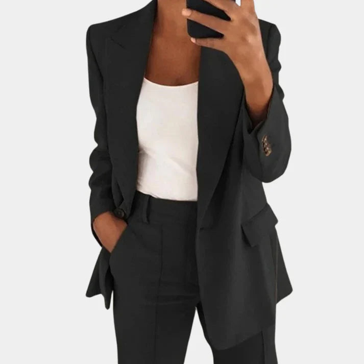 Elegant Women's Blazer Set