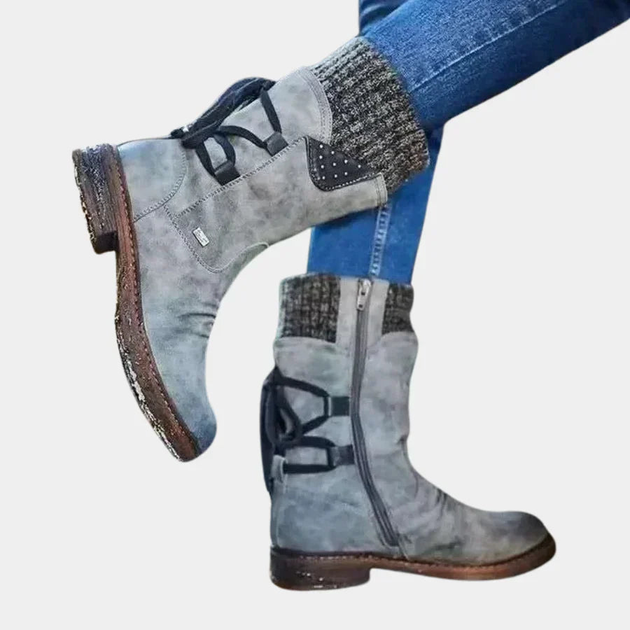 Fashionable Women's Snow Boots Elegant Winter