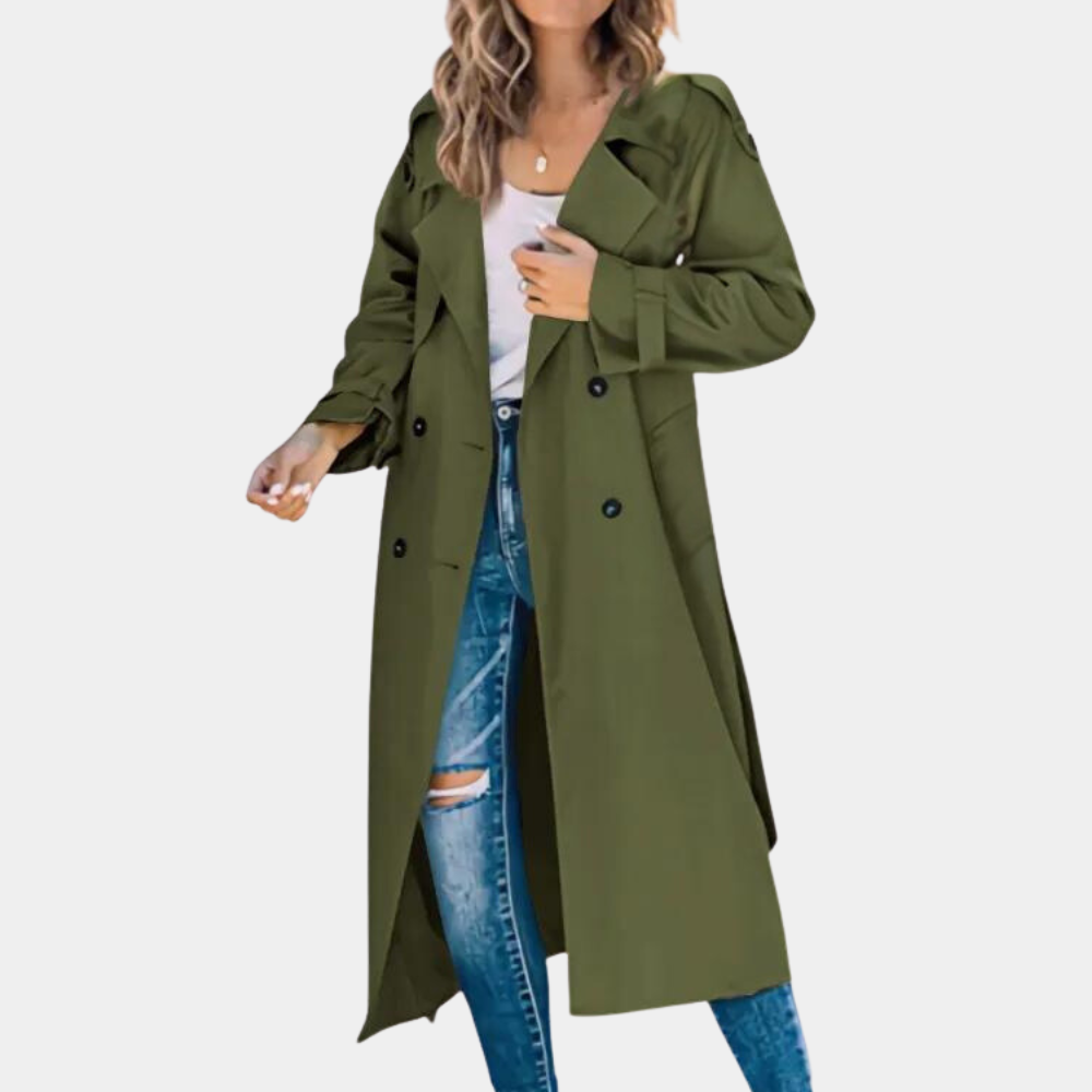 Fashionable Women's Trench Coat Autumn Chic