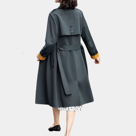 Eleganter Damen-Trenchcoat Herbst Modell - IdealeKleiden