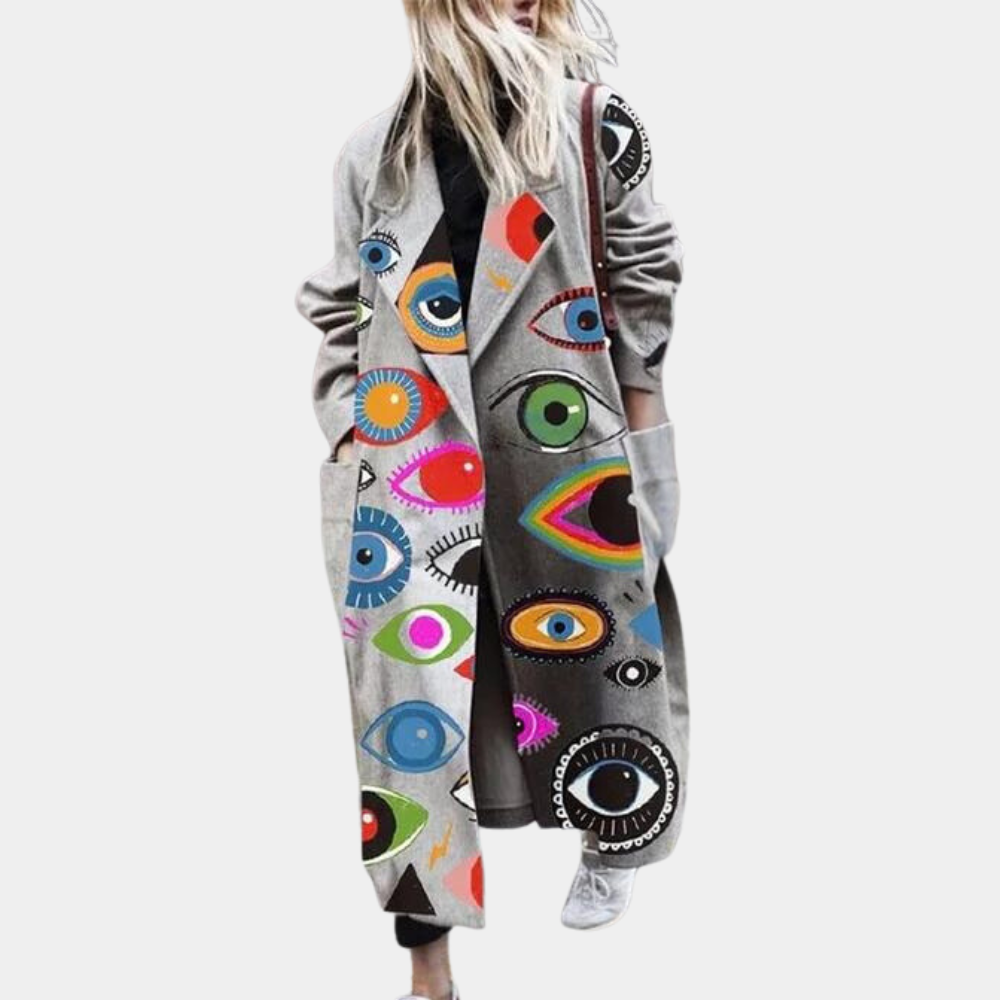 Autumnal Women's Coat Trendy Design