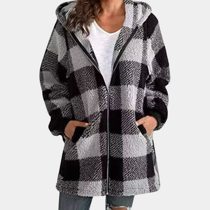 Long Women's Hoodie Warm Winter